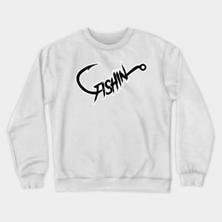 FISHIN Brand Logo Crewneck Sweatshirt